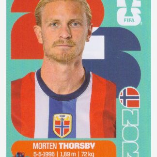 Panini FIFA World Cup 2026 - Morten Thorsby / Norway #NOR9