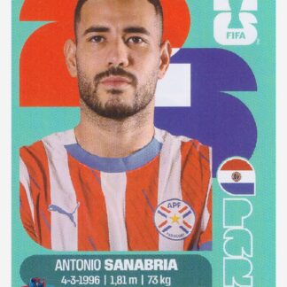Panini FIFA World Cup 2026 - Antonio Sanabria / Paraguay #PAR20