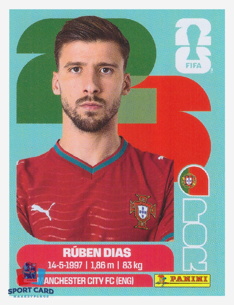 Panini FIFA World Cup 2026 - Ruben Dias / Portugal #POR4