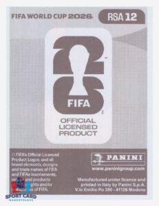 Panini FIFA World Cup 2026 - Thalente Mbatha / South Africa #RSA12