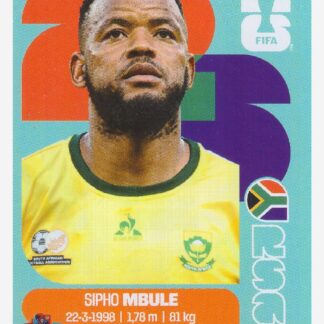 Panini FIFA World Cup 2026 - Sipho Mbule / South Africa #RSA16