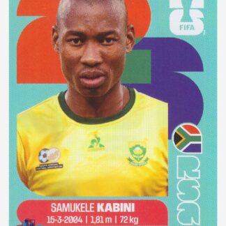 Panini FIFA World Cup 2026 - Samukele Kabini / South Africa #RSA5