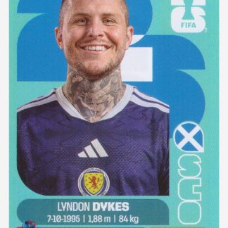 Panini FIFA World Cup 2026 - Lyndon Dykes / Scotland #SCO18