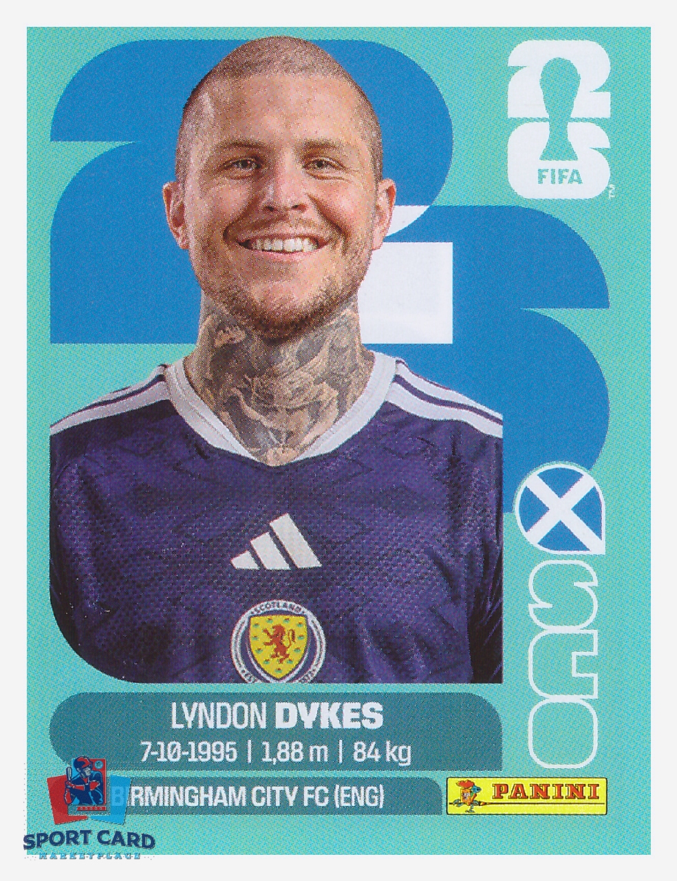 Panini FIFA World Cup 2026 - Lyndon Dykes / Scotland #SCO18