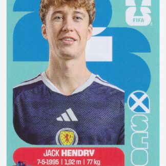 Panini FIFA World Cup 2026 - Jack Hendry / Scotland #SCO3