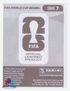 Panini FIFA World Cup 2026 - Gustaf Lagerbielke / Sweden #SWE7