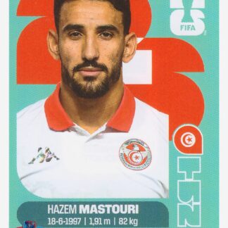 Panini FIFA World Cup 2026 - Hazem Mastouri / Tunisia #TUN17