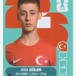 Panini FIFA World Cup 2026 - Arda Guler / Türkiye #TUR14
