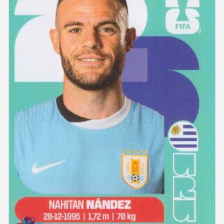 Panini FIFA World Cup 2026 - Nahitan Nandez / Uruguay #URU9