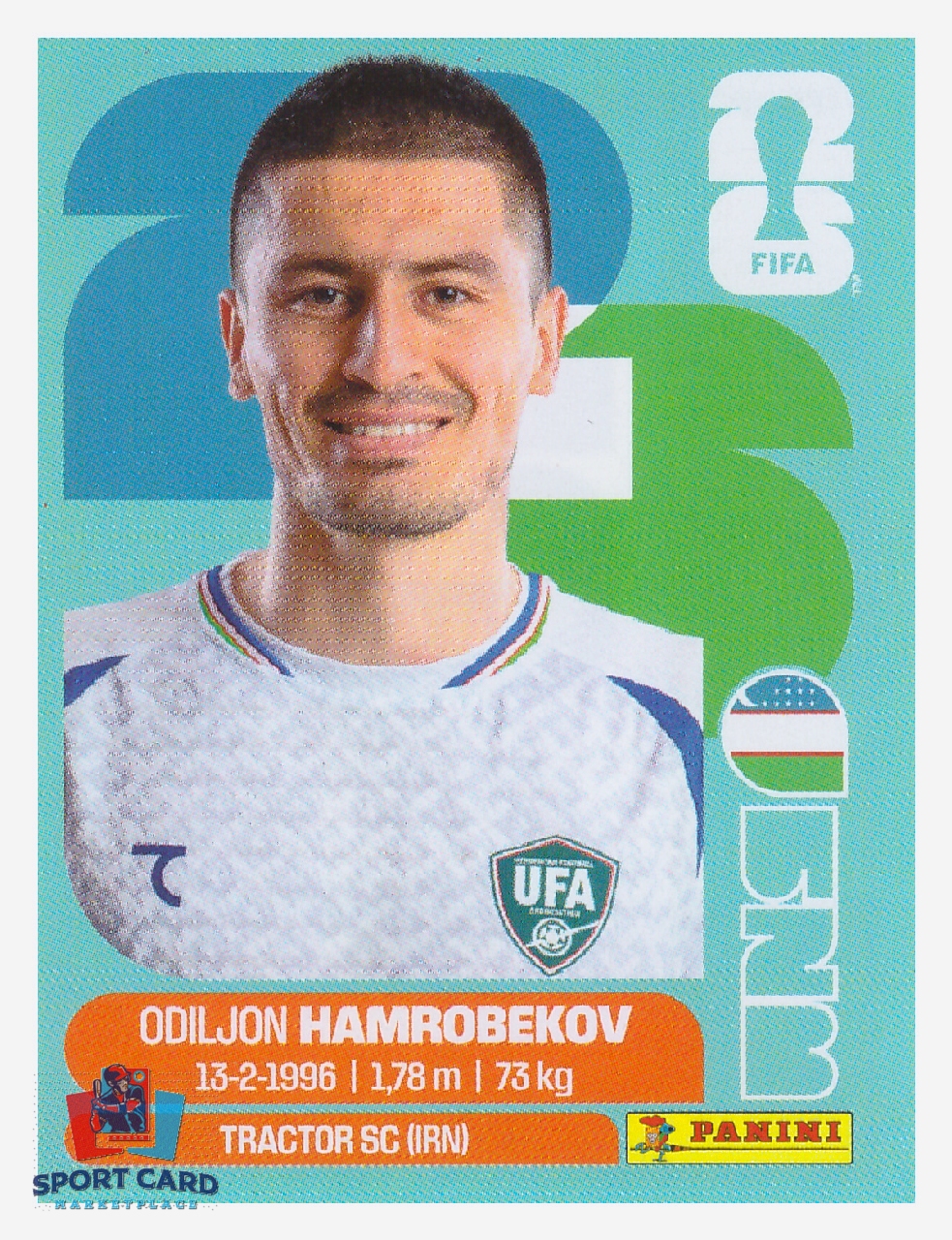 Panini FIFA World Cup 2026 - Odiljon Hamrobekov / Uzbekistan #UZB10