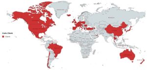 Carte des Clients