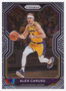 2020-21 Panini Prizm Alex Caruso / Los Angeles Lakers #10