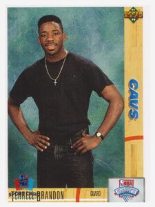 1991-92 Upper Deck Terrell Brandon / Cleveland Cavaliers #6
