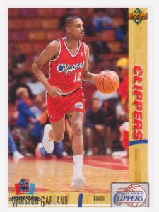 1991-92 Upper Deck Winston Garland / Los Angeles Clippers #40
