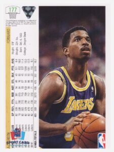 1991-92 Upper Deck AC Green / Los Angeles Lakers #177