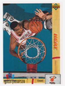 1991-92 Upper Deck Billy Thompson / Miami Heat #196