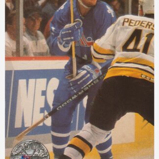 1991-92 Pro Set Platinum Owen Nolan / Quebec Nordiques #101