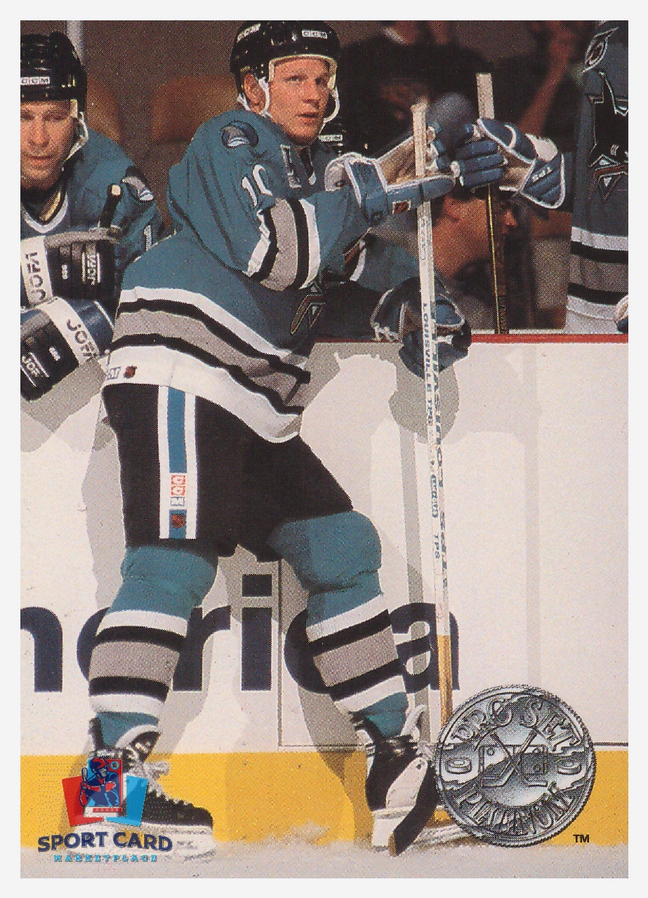 1991-92 Pro Set Platinum Tony Hrkac / San Jose Sharks #105