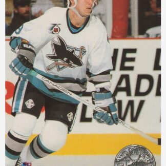 1991-92 Pro Set Platinum Brian Mullen / San Jose Sharks #106