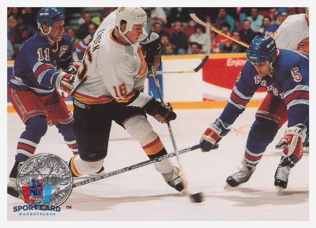 1991-92 Pro Set Platinum Trevor Linden / Vancouver Canucks #124