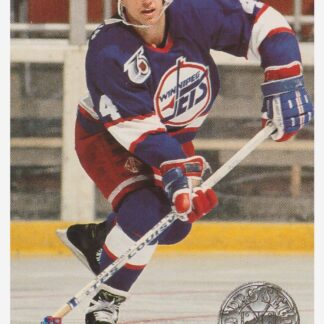 1991-92 Pro Set Platinum Fredrik Olausson / Winnipeg Jets #133