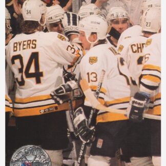 1991-92 Pro Set Platinum Adams Division Champions / Boston Bruins #140