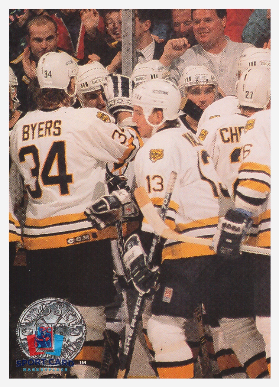 1991-92 Pro Set Platinum Adams Division Champions / Boston Bruins #140