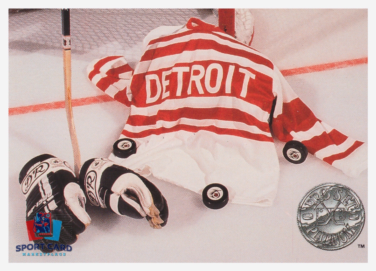 1991-92 Pro Set Platinum Detroit Red Wings / Detroit Red Wings #147