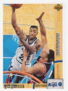 1991-92 Upper Deck Nick Anderson / Orlando Magic #228