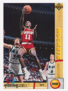 1991-92 Upper Deck Vernon Maxwell / Houston Rockets #275