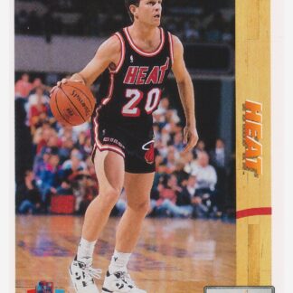 1991-92 Upper Deck Jon Sundvold / Miami Heat #291