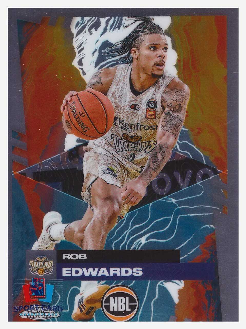 2024-25 Topps Chrome NBL Rob Edwards / Cairns Taipans #24
