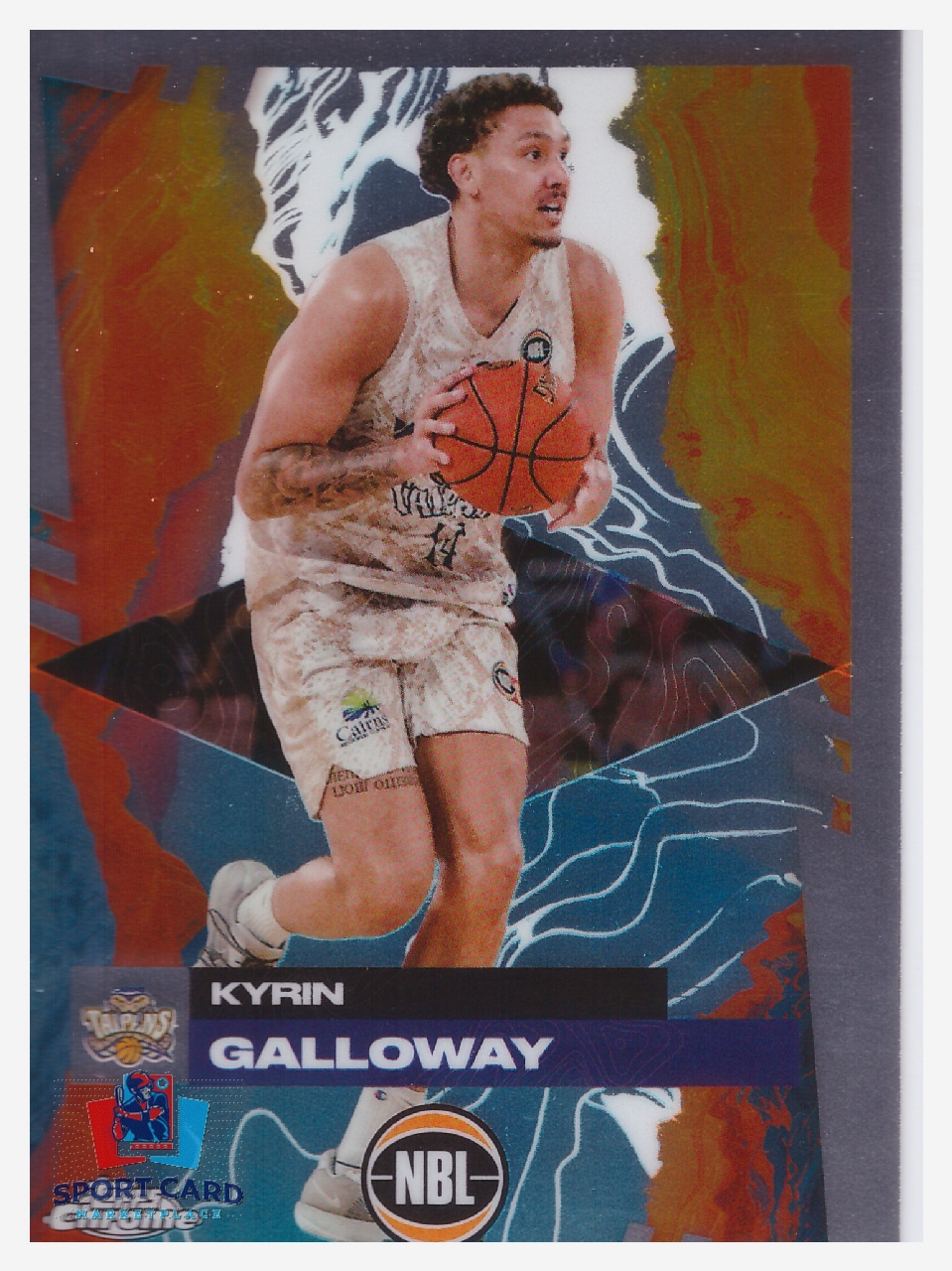 2024-25 Topps Chrome NBL Kyrin Galloway / Cairns Taipans #27