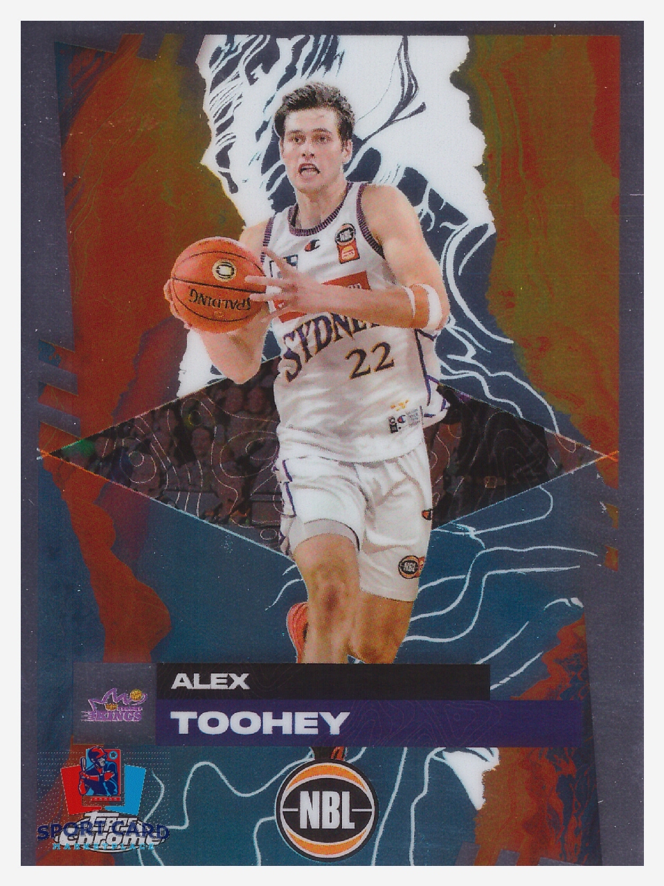 2024-25 Topps Chrome NBL Alex Toohey / Sydney Kings #81