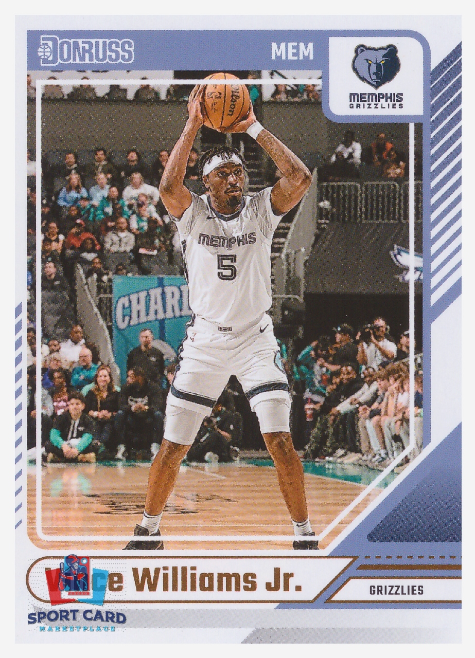 2024-25 Panini Donruss Vince Williams Jr / Menphis Grizzlies #61