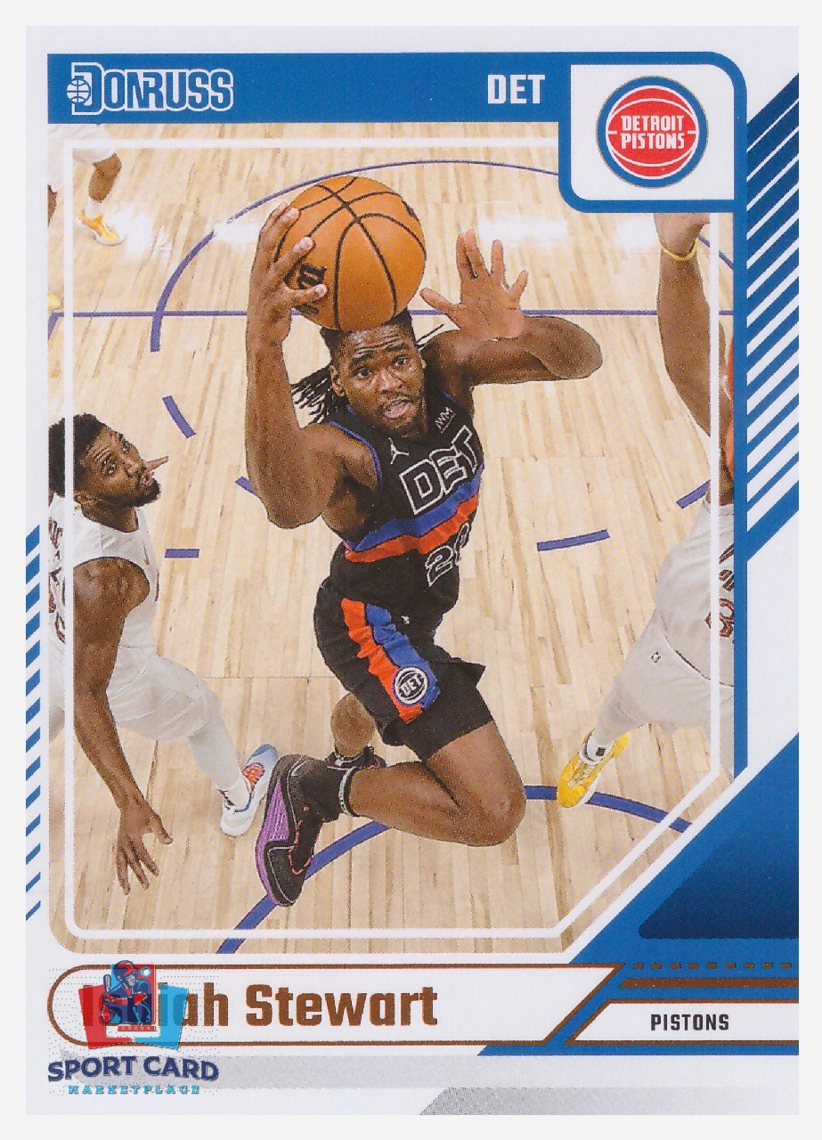 2024-25 Panini Donruss Isaiah Stewart / Detroit Pistons #173