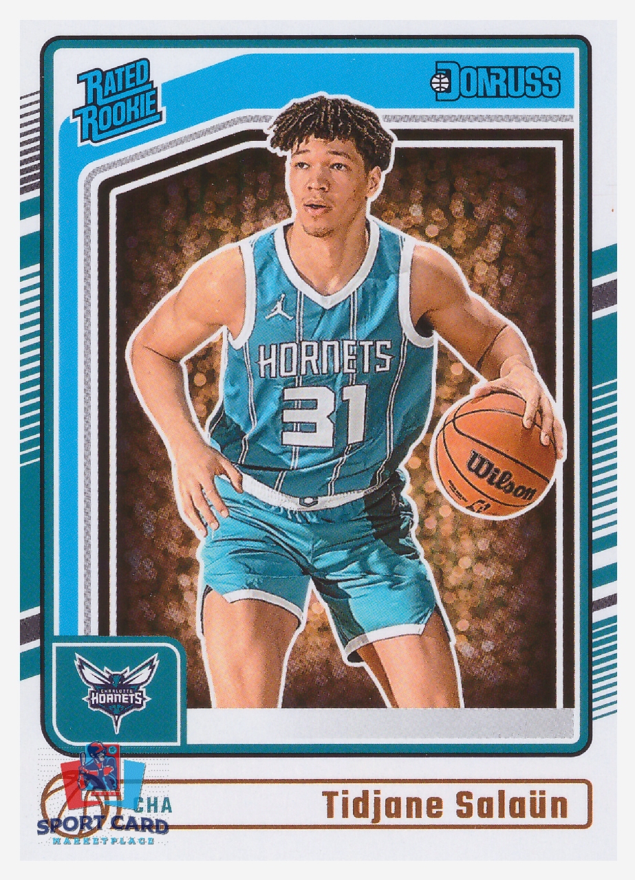 2024-25 Panini Donruss Tidjane Salaün / Charlotte Hornets #229