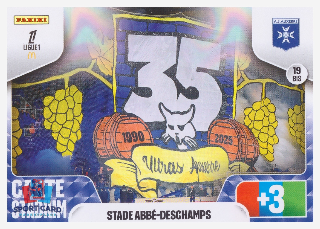 Panini Adrenalyn XL Ligue 1 2026-27 - Stade Abbé-Deschamps / AJ Auxerre #19 bis