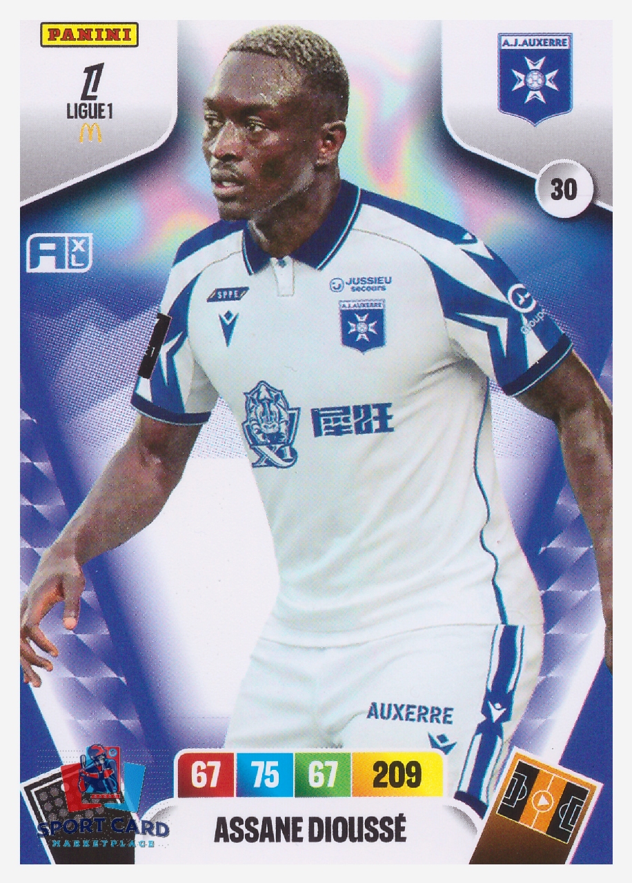 Panini Adrenalyn XL Ligue 1 2026-27 - Assane Dioussé / AJ Auxerre #30