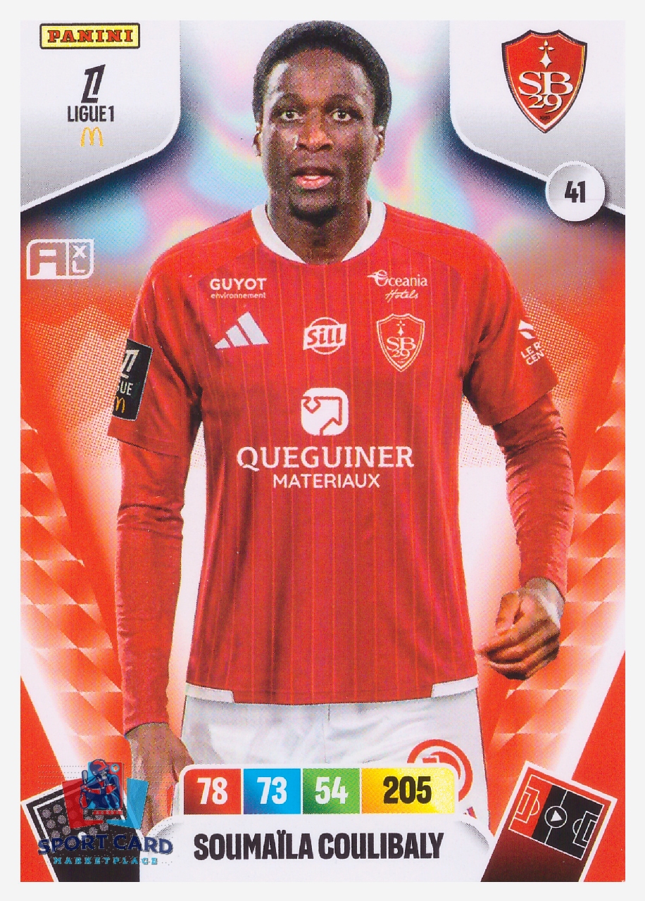 Panini Adrenalyn XL Ligue 1 2026-27 - Soumaïla Coulibaly / Stade Brestois #41