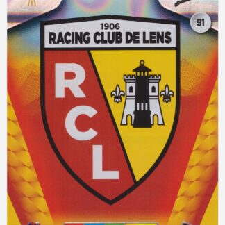 Panini Adrenalyn XL Ligue 1 2026-27 - Écusson / RC Lens #91