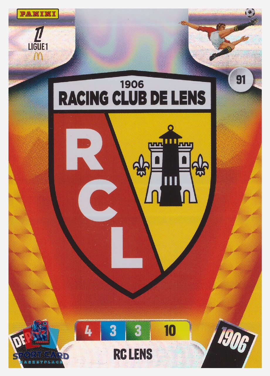 Panini Adrenalyn XL Ligue 1 2026-27 - Écusson / RC Lens #91