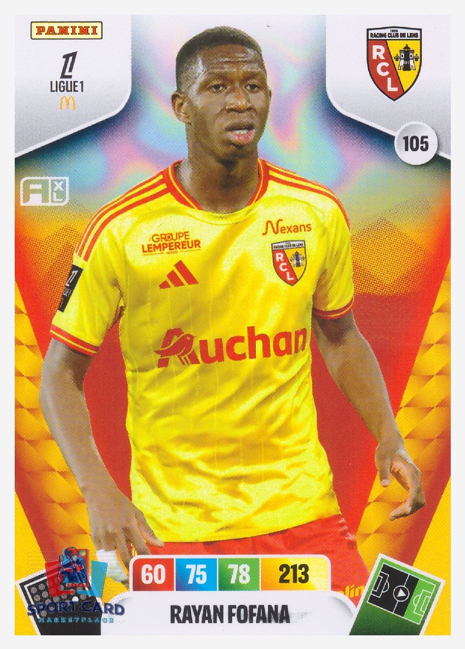Panini Adrenalyn XL Ligue 1 2026-27 - Rayan Fofana / RC Lens #105