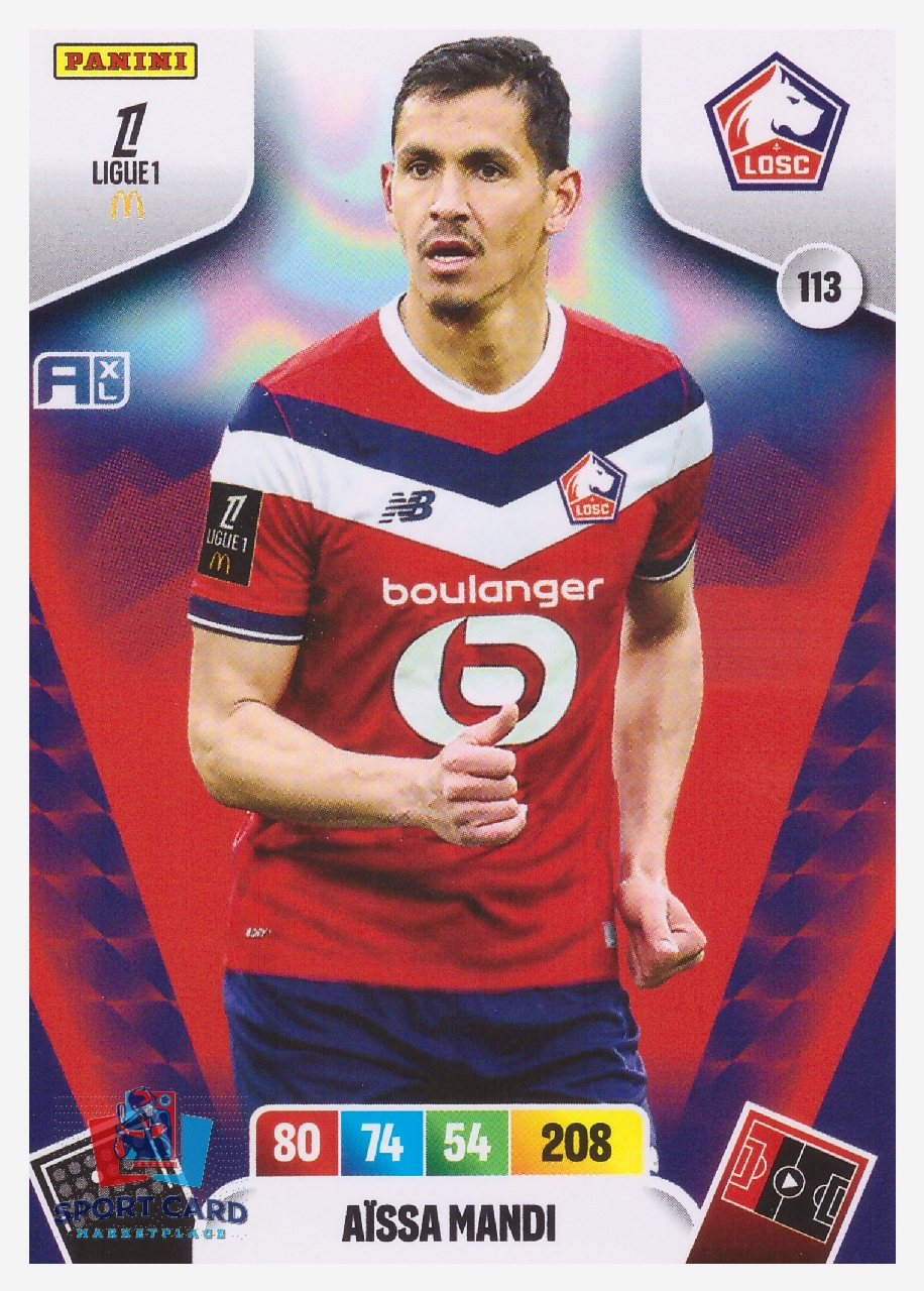 Panini Adrenalyn XL Ligue 1 2026-27 - Aïssa Mandi / LOSC Lille #113