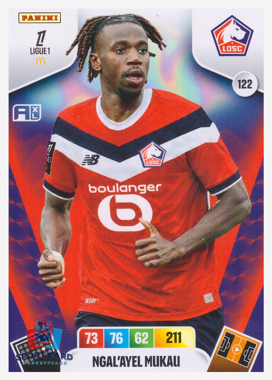 Panini Adrenalyn XL Ligue 1 2026-27 - Ngal'ayel Mukau / LOSC Lille #122