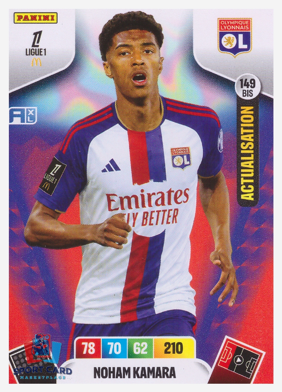 Panini Adrenalyn XL Ligue 1 2026-27 - Noham Kamara / Olympique Lyonnais #149bis