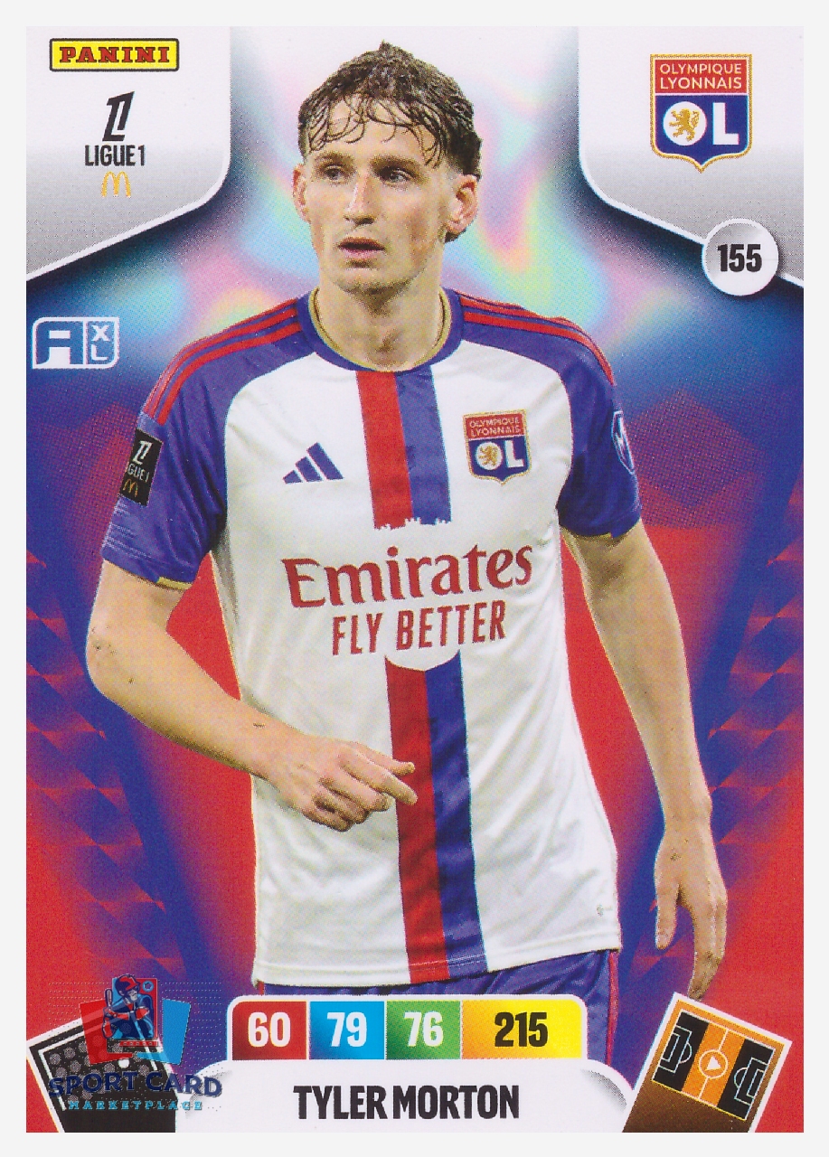 Panini Adrenalyn XL Ligue 1 2026-27 - Tyler Morton / Olympique Lyonnais #155