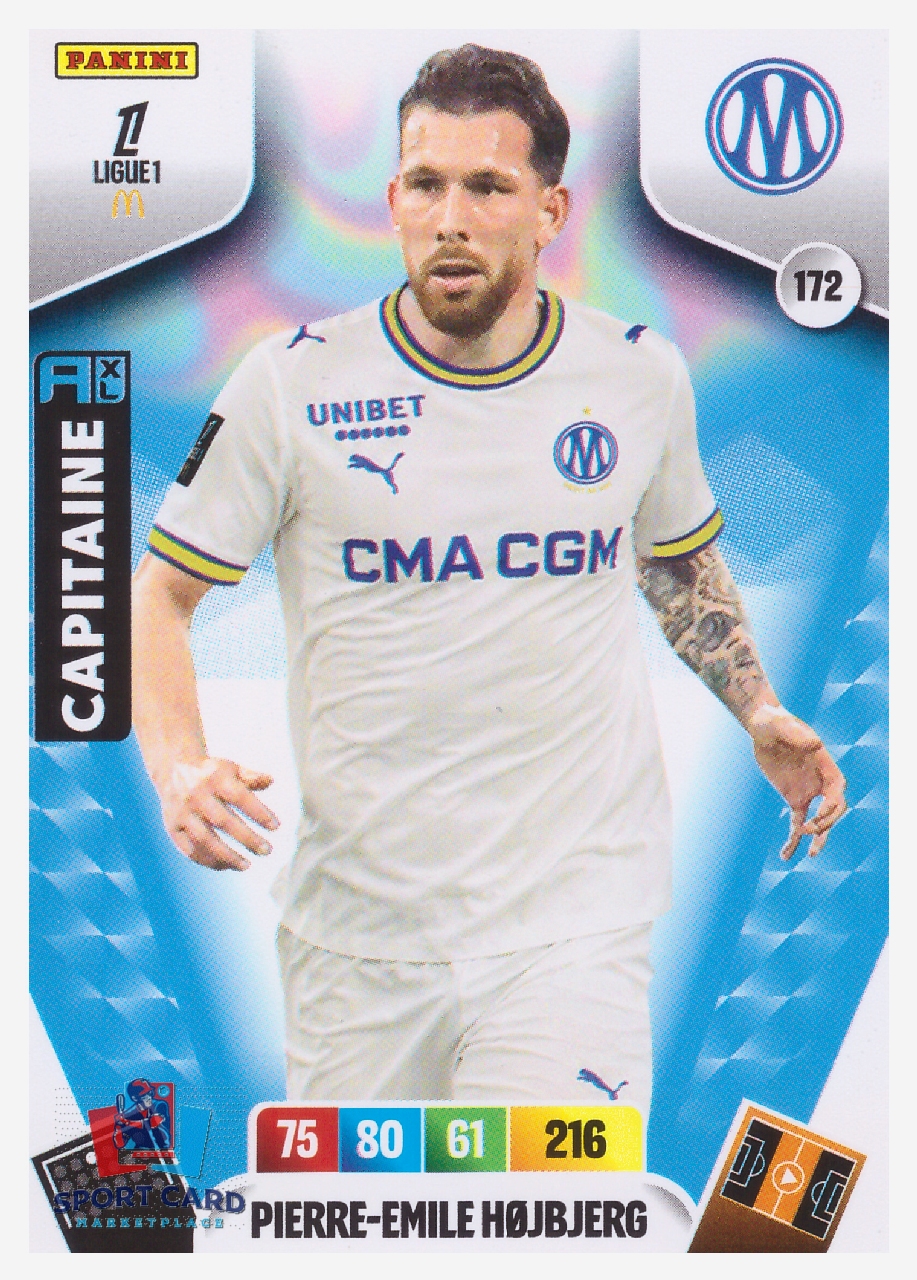 Panini Adrenalyn XL Ligue 1 2026-27 - Pierre-Emile Hojbjerg / Olympique de Marseille #172