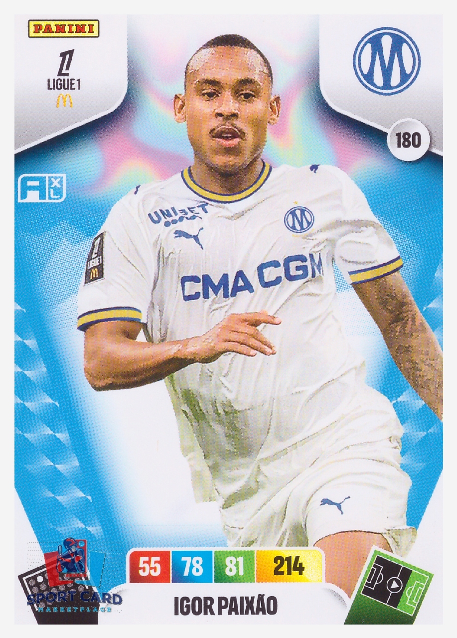 Panini Adrenalyn XL Ligue 1 2026-27 - Igor Paixão / Olympique de Marseille #180