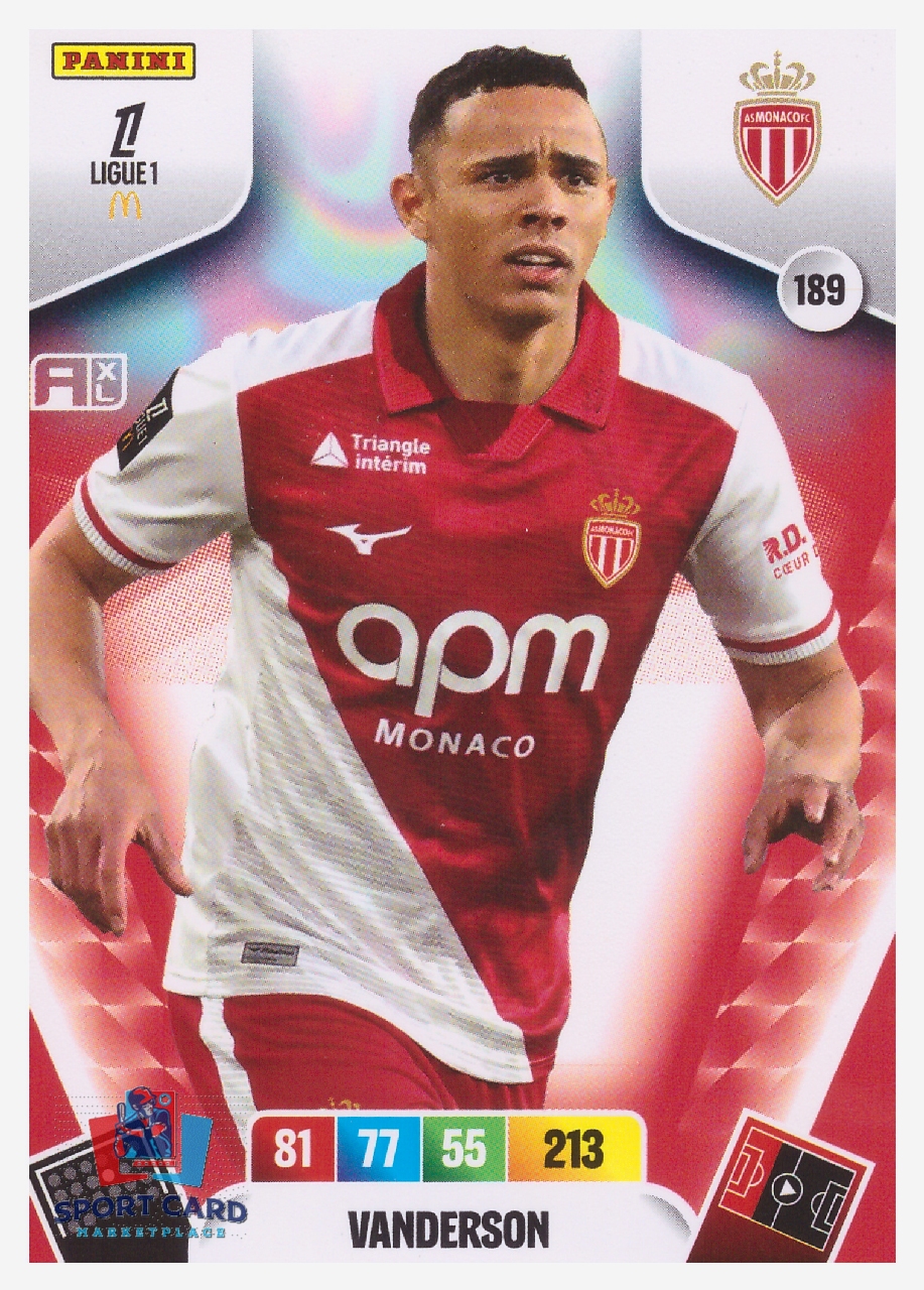 Panini Adrenalyn XL Ligue 1 2026-27 - Vanderson / AS Monaco #189